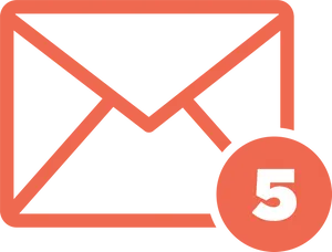Email Notification Icon PNG Image