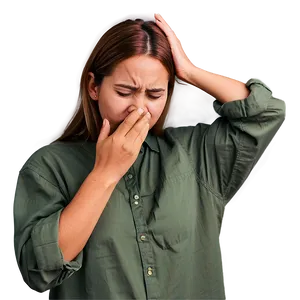 Embarrassed Shy Emotion PNG Bim PNG