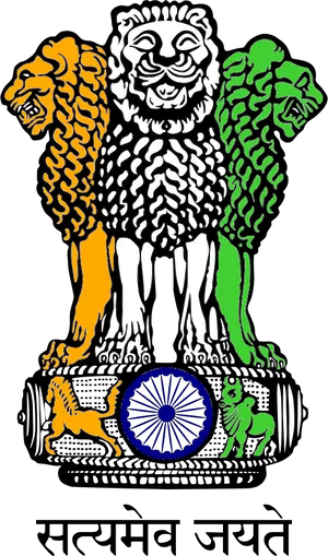 Emblem_of_ India_ Illustration PNG Image