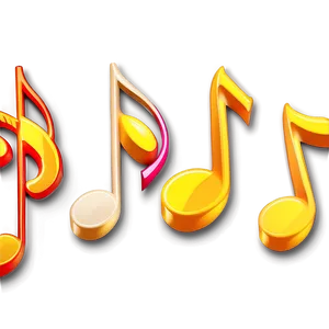 Embossed Musical Note Png 63 PNG Image