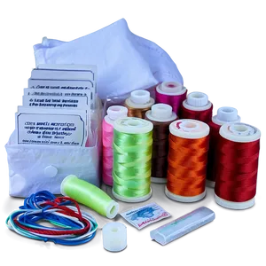 Embroidery Kit Contents Png Lom PNG Image