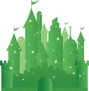 Emerald City Illustration PNG Image