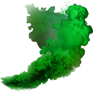 Emerald_ Smoke_ Plush PNG Image