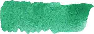 Emerald Watercolor Texture Banner Background PNG Image