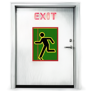 Emergency Exit Door Png Vjy PNG Image