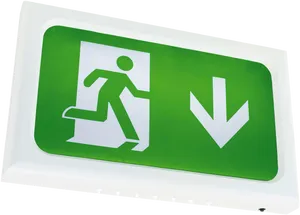 Emergency Exit Sign PNG Image