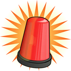 Emergency Siren Illustration.png PNG Image