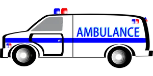 Emergency Vehicle Ambulance Graphic PNG Image