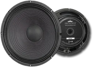 Eminence Delta10 A Speaker Pair PNG Image