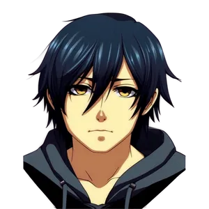 Emo Anime Character Png 05212024 PNG Image