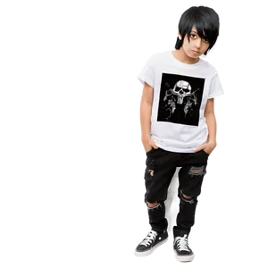 Emo Boy Shirt Png Oti PNG Image