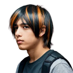 Emo Hair For Boys Png 05252024 PNG Image