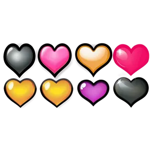 Emoji Hearts For Couples Png 93 PNG Image