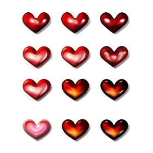 Emoji Hearts Png 06292024 PNG Image