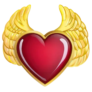 Emoji Hearts With Wings Png 06292024 PNG Image