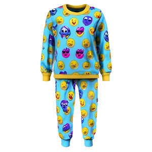 Emoji Pajama For Teens Png 06292024 PNG Image