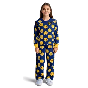 Emoji Pajama For Teens Png 47 PNG Image