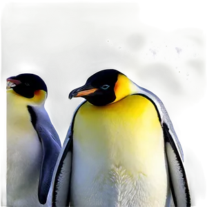 Emperor Penguins Png Qms PNG Image