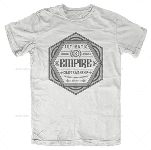 Empire Craftsmanship T Shirt Template PNG Image