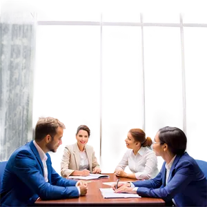 Employee Brainstorming Session Png Dih25 PNG Image