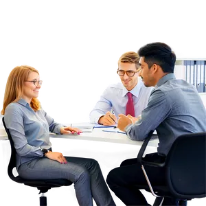 Employee In Office Meeting PNG 06202024 PNG