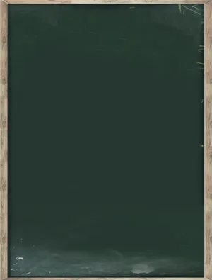 Empty Blackboard Texture PNG Image