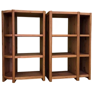 Empty Bookshelf Background Png Lcu PNG Image