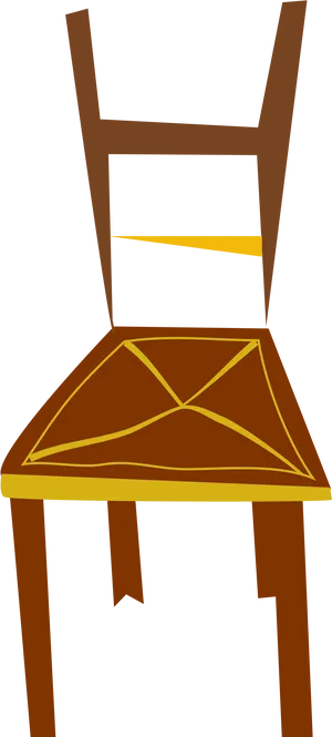 Empty Chairand Table Concept PNG