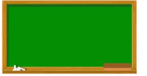 Empty Classroom Chalkboard PNG Image