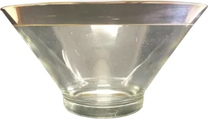Empty Martini Glass PNG