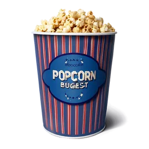 Empty Popcorn Bucket Mockup Png 76 PNG Image