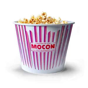 Empty Popcorn Bucket Mockup Png Qww42 PNG Image