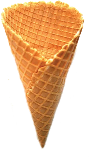 Empty Waffle Ice Cream Cone.png PNG Image