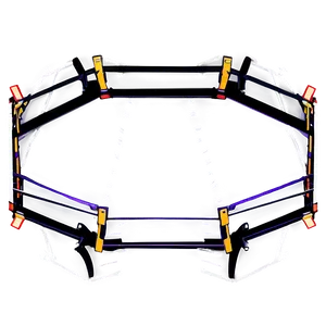 Empty Wrestling Ring Background Png 06202024 PNG Image