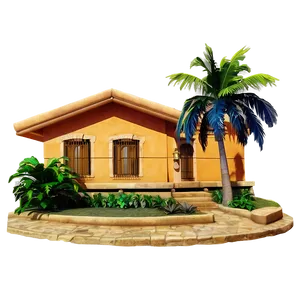 Encanto House Night Scene Png Rdu PNG Image