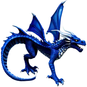 Enchanted Blue Dragon Png 73 PNG Image