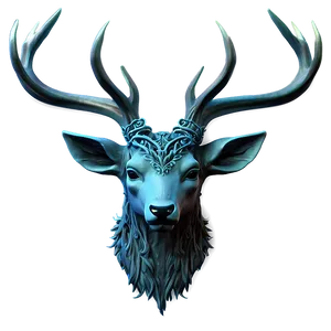 Enchanted Deer Head Fairy Tale Png Nua PNG Image