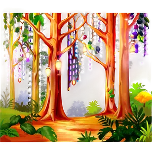 Enchanted Forest Background Clipart Png Egh4 PNG Image