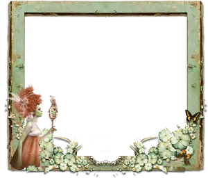 Enchanted_ Mirror_ Fantasy_ Frame PNG