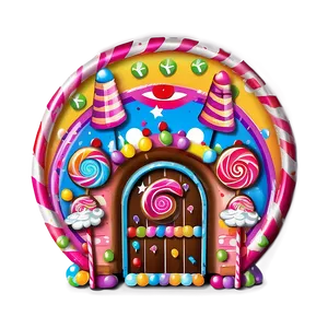 Enchanting Candyland Party Png Ecl59 PNG Image