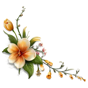 Enchanting Flowers Png Ose PNG Image