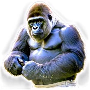 Endangered Gorilla Harambe Png Dkq PNG Image