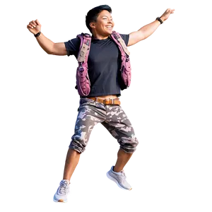 Energetic Jump Png 24 PNG Image