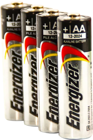 Energizer A A Alkaline Batteries PNG Image