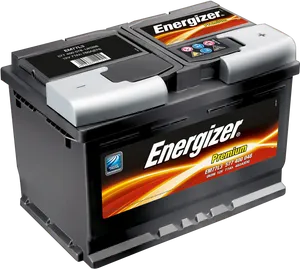 Energizer Premium Car Battery PNG Image