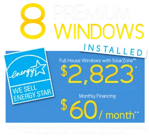 Energy Efficient Windows Advertisement PNG Image