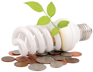 Energy Saving Investment Concept PNG Image