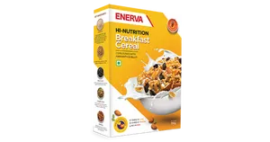 Enerva Hi Nutrition Breakfast Cereal Box PNG Image