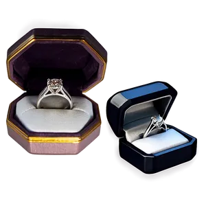 Engagement Ring Box Png Anv PNG Image