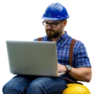 Engineer With Laptop Png 92 PNG Image